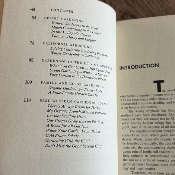 Vintage 70s Western Organic Gardening Book Guide Vegetable Growing 1972 - Picture 7 of 15